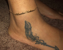 Load image into Gallery viewer, Custom Name Anklet
