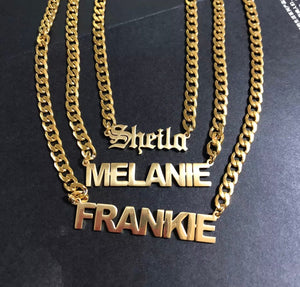 Famee Name Necklace